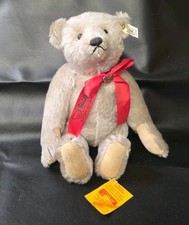 1992 1st Disneyland Teddy Bear Classic LE Silver Grey Mohair Steiff 289/2000 picture
