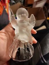 lead crystal angel bell picture