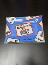VINTAGE GLASS TIP TRAY DISH ASHTRAY KEITH SMYKAL DESIGN- BUILT LIKE A MACK TRUCK picture