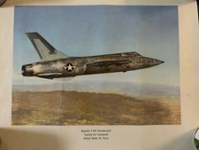 Vintage USAF Republic F-105 Thunderchief USA Air Force 20