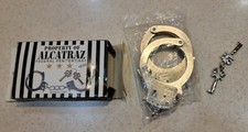 Vintage Property Of Alcatraz Federal Penitentiary Novelty Official Handcuffs 199 picture