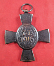 Vintage WW1 German Army Bavarian King Ludwig Cross Original 1916 picture