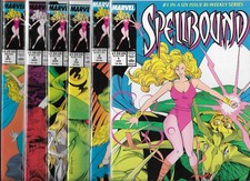 SPELLBOUND #1-#6 SET (NM-) HIGH GRADE COPPER AGE MARVEL COMICS, THE NEW MUTANTS picture