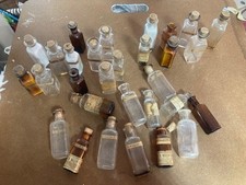 Lot of 30 VTG Antique Apothecary Bottles picture