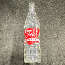 Family Choice Clear Glass Soda Bottle, 12 fl oz Beverage Bottle   Bend, Oregon picture