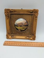 Miniature Painted Picture On Porcelain picture