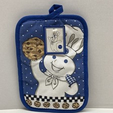 Pillsbury Doughboy “Got Cookies” Pot Hold Hot Pad 2000 Y2K New NWT 10”x 7” picture