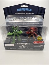 Funko Five Nights At Freddy's HeroWorld Glow Freddy & Glow Foxy Target Exclusive picture