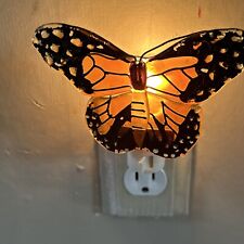 2012 Butterfly Night Light On Off Wall Plug Funky picture