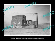 Duluth Minnesota The Peavey Grain Elevator c1915 Old Large Historic Photo picture