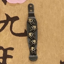 1PC Brass 5-Skull+Stainless Steel Pocket Clip for Rick Hinderer XM18 3.5” picture