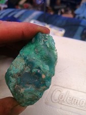 Gem Silica Chrysocolla Old Stock Rough Specimen  498ct picture