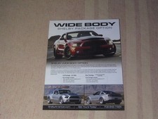SHELBY Wide Body Mustang  2012-14 USA  Sales Leaflet Brochure picture