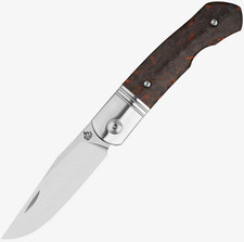  QSP Heron Slip Joint Pocket Knife Nitro V blade Glow-in-the-Dark Orange handle picture