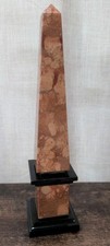 Italian Vtg Marble Obelisk 12