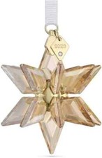 Swarovski Crystal 2023 Annual Edition Festive 3D Ornament, Gold 5653577 picture
