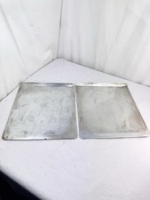 2 Vtg Wear Ever Air Bake Aluminum Cookie Sheet Double Wall Bake 12x14 Insulated picture