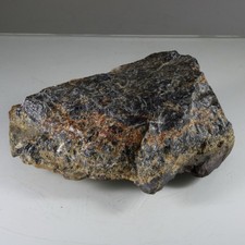 Rare Species TEPHROITE w/ CALCITE (UV) - N’Chwaning Mine, KMF, South Africa  picture