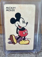 1935 1930s Whitman Disney MICKEY - OLD MAID CARD GAME - Mickey Mouse picture