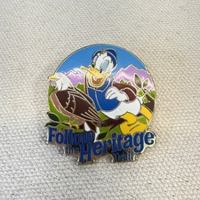 Disney Adventures By Disney Donald Duck Follow the Heritage Trail Pin Bald Eagle picture