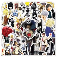 20 PCS Random Anime Death Note Stickers For Laptop Phone Waterbottle  picture