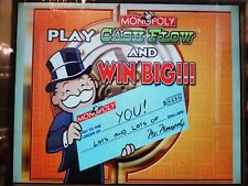 WMS MONOPOLY CASH FLOW BB1 DUAL SCREEN SLOT GAME SOFTWARE WILLIAMS BLUEBIRD 1 picture