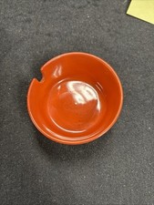 Vintage Kenji Digital & Freeman Liderman Retro Orange Ashtray Mid Century picture
