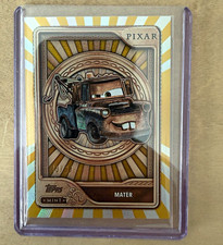 Topps Mint Disney Pixar Cars Mater Bronze Parallel Card #9 Serial #43/50 picture