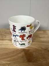 McLaggan Smith Tyrrell Katz Animal Mug Animal Words Mug 10oz Duck Turtle Mouse picture