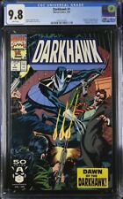 DARKHAWK #1 1991 MARVEL CGC 9.8 1ST APP WHITE PAGES 7005 picture