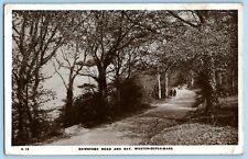 RPPC Postcard~ Kewstoke Road & Bay~ Weston-Super-Mare, Somerset picture