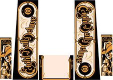 Bally Eight Ball Deluxe  Pinball Machine Cabinet Decal Set picture