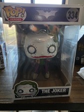 Funko Pop Heroes Vinyl The Joker DC The Dark Knight Trilogy #334 Jumbo 10” picture