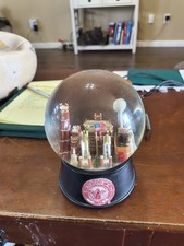 Beautiful University Of Oklahoma Snow Globe With Boomer Sooner Music Box picture