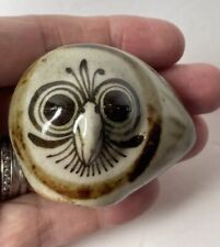 Vintage Jorge Wilmot Owlet Tonala Folk Pottery Figurine Mexico Signed picture