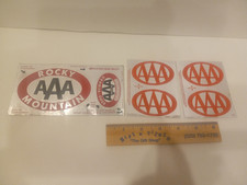 Vintage AAA Automobile Club Membership Rocky Mountain & Regular - Lot of 3 picture