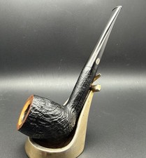 GBD Prehistoric Gorgeous Meer-Lined Billiard Estate Pipe Brass Logo picture