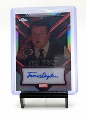 2025 Topps Chrome Deadpool Wolverine James Dryden TVA Tech Auto TC-JD Marvel picture
