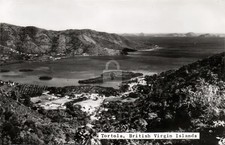 British Virgin Islands 1964 Tortola RPPC Photo Postcard COPY picture