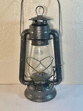 Vintage Dietz Junior No. 20 Metal & Glass Lantern / Oil Lamp, Hangable Antiqued picture