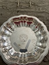 Vintage 1966 Ford 300-500 Club Silver Plate Award Bowl picture