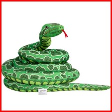 Brinjoy Giant Snake Stuffed Animal 149 Inch Large Lifelike Jumbo Animal Plush picture