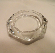 VINTAGE CLEAR GLASS ASHTRAY🚬 picture