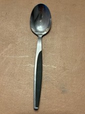Vintage Mar-Crest Stainless Japan Faux Wood Handle Spoon picture