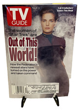 TV Guide Women of Star Trek November 8-14 1997 Terry Farrell Cover picture