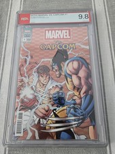 Kith Marvel vs. Capcom #1 Red Variant Wolverine vs Ryu PSA Grade 9.8 picture