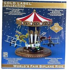 World’s Fair Gold Label Collection Platinum Collection Biplane Ride WORKING picture