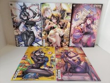 Catwoman #63 65 66 67 68 (NM or 9.4) - Rachta Lin Variant Set - 2024 DC picture