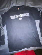 Vintage 1998 Harley-Davidson Orange County Irvine CA Long Sleeve Made In USA SzM picture