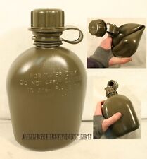 NEW US Military Army 1 Quart PLASTIC COLLAPSIBLE OD CANTEEN 1QT BPA Free picture